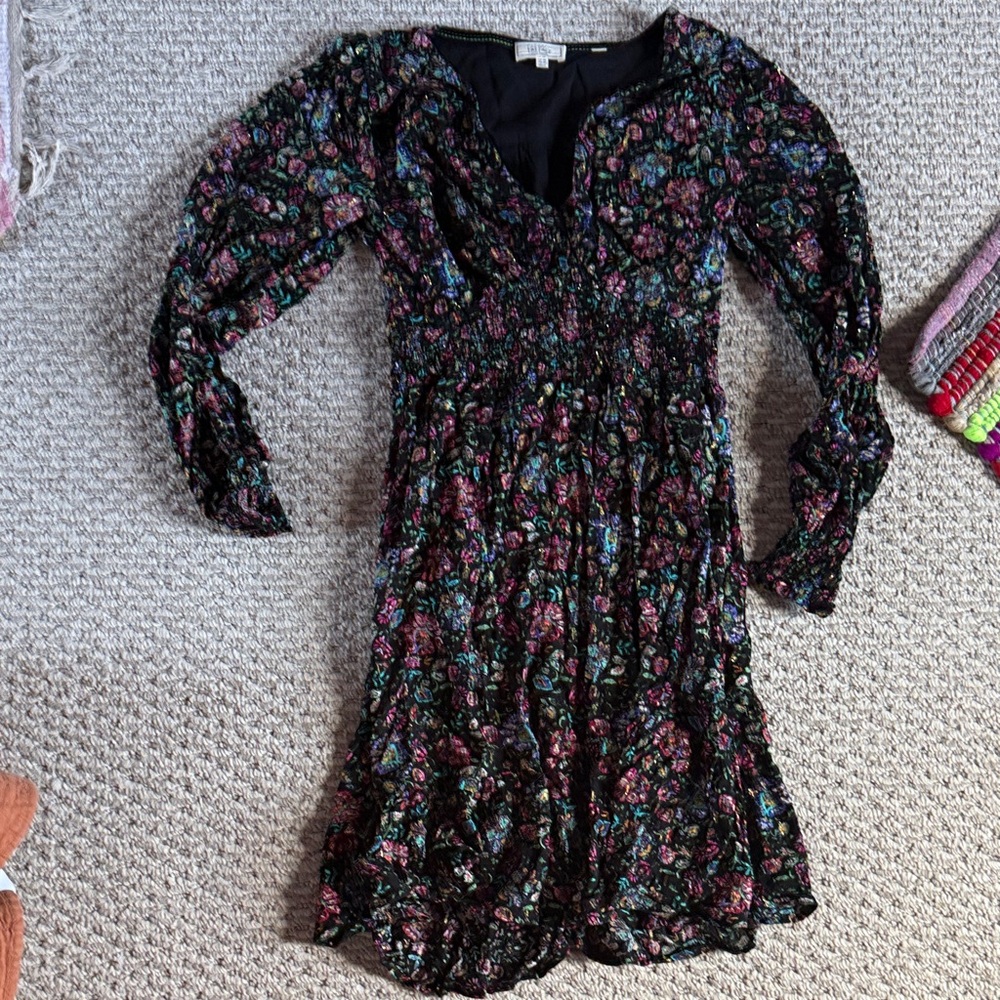 Fat Face Multicolor Floral Dress